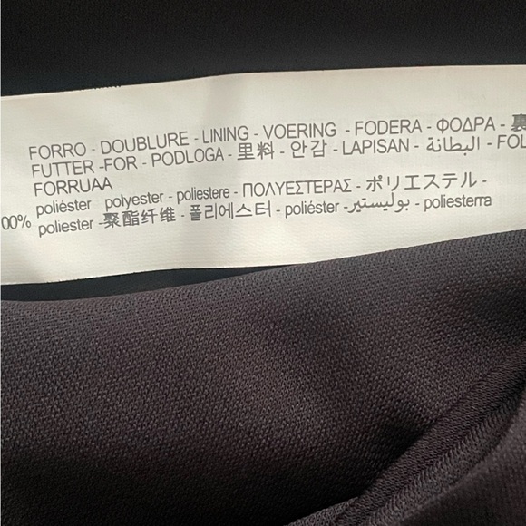 Zara Elegant Strapless Black Dress midi dress size extra large - Picture 11 of 12